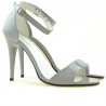 Sandale dama 1238 lac gri deschis