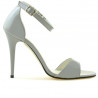 Sandale dama 1238 lac gri deschis