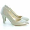 Pantofi eleganti dama 1231 lac bej