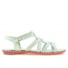 Sandale dama 595 alb