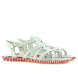 Sandale dama 595 alb