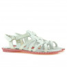 Sandale dama 595 alb