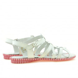 Sandale dama 595 alb