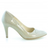 Pantofi eleganti dama 1231 lac bej