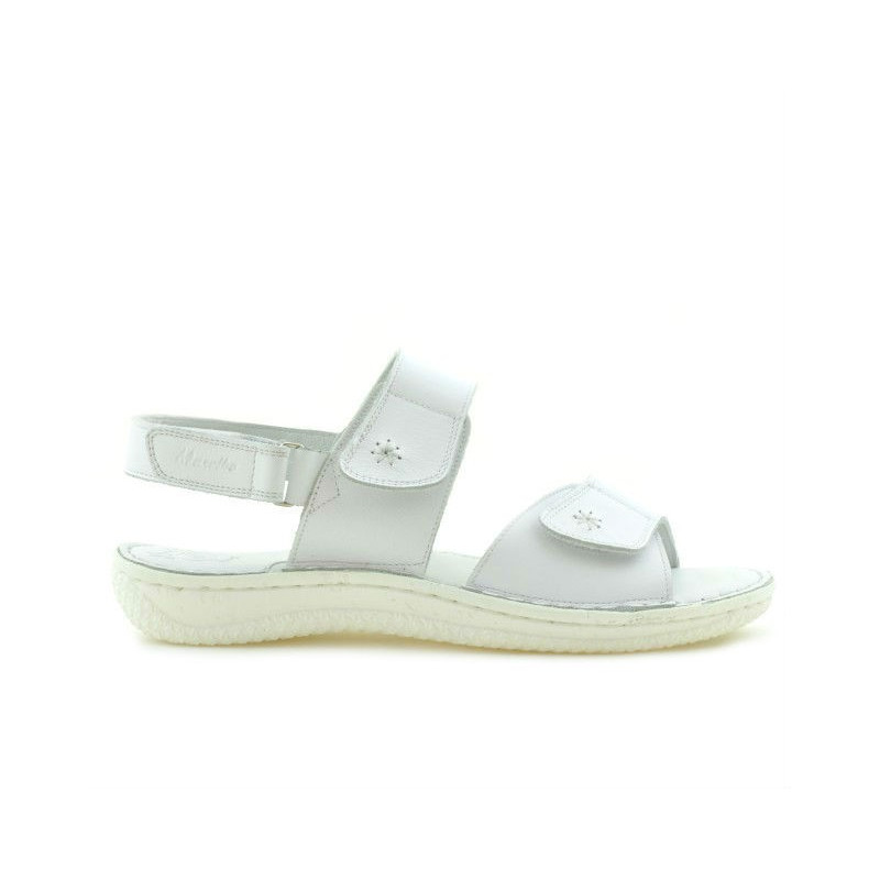 Sandale dama 518 alb