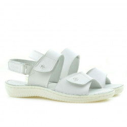 Sandale dama 518 alb
