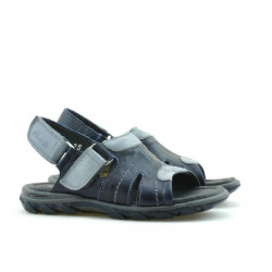 Sandale copii mici 41c indigo+gri