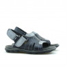 Sandale copii mici 41c indigo+gri