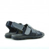 Sandale copii mici 41c indigo+gri