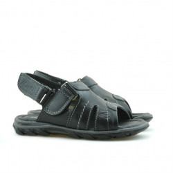 Sandale copii mici 41c negru+gri