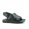 Sandale copii mici 41c negru+gri