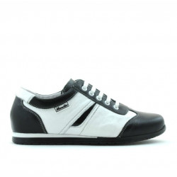 Gyerek cipők 136 fekete+fehér