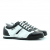 Pantofi copii 136 negru+alb