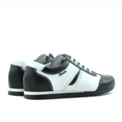 Pantofi copii 136 negru+alb