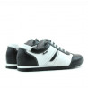 Pantofi copii 136 negru+alb
