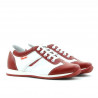 Pantofi copii 136 rosu+alb