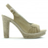 Sandale dama 597 nisip velur