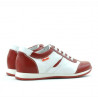 Pantofi copii 136 rosu+alb