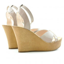 Sandale dama 5017 lac nude