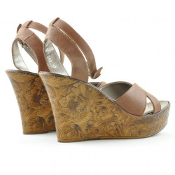Sandale dama 5017 maro sidef
