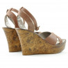 Sandale dama 5017 maro sidef