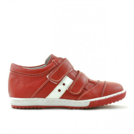 Pantofi copii 134 rosu+alb Pantofi copii 134 rosu+alb