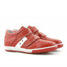Pantofi copii 134 rosu+alb
