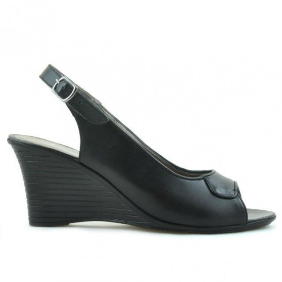 Sandale dama 596 negru Sandale dama 596 negru