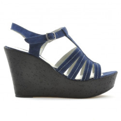 Sandale dama 598 indigo velur