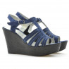 Sandale dama 598 indigo velur