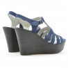 Sandale dama 598 indigo velur