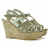 Sandale dama 598 nisip velur