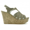 Sandale dama 598 nisip velur