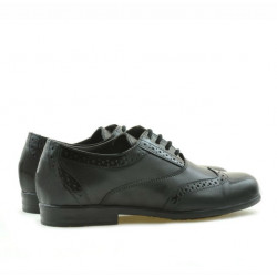 Pantofi copii 150 lac negru combinat