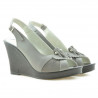 Sandale dama 5002 gri deschis