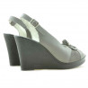 Sandale dama 5002 gri deschis