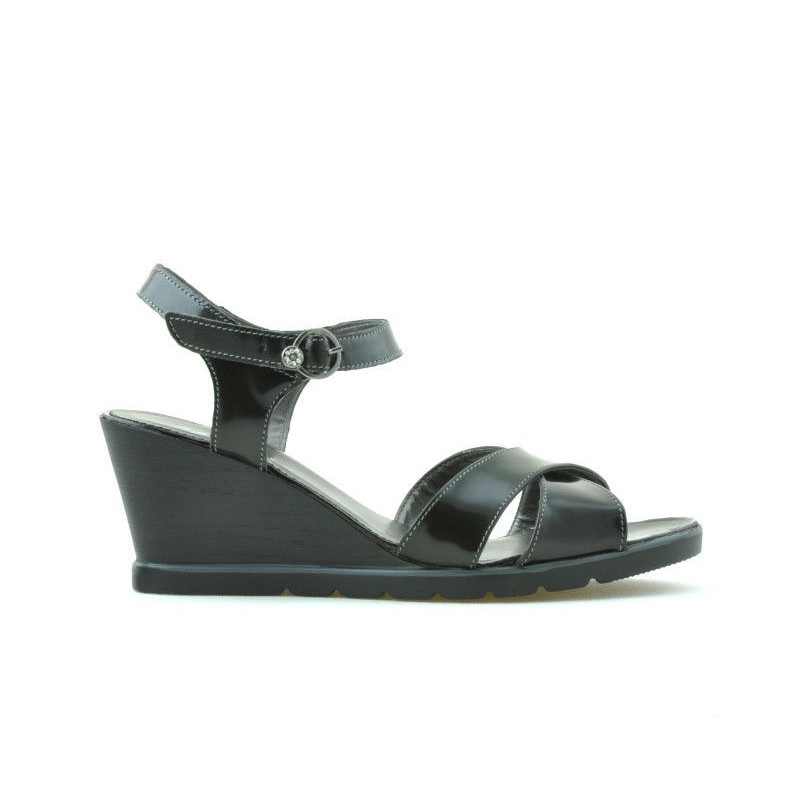 Sandale dama 5007 lac negru