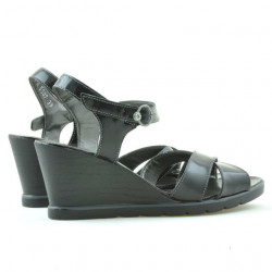 Sandale dama 5007 lac negru
