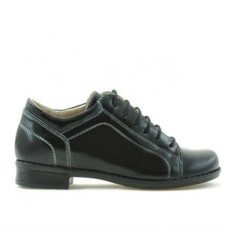 Pantofi copii 122 lac negru 