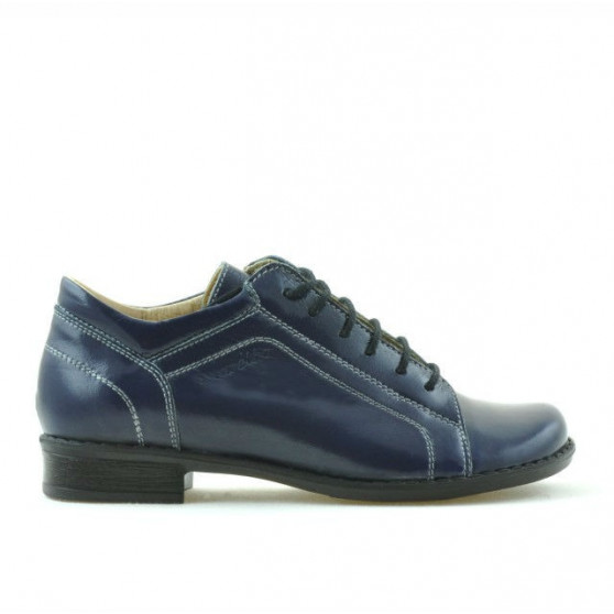 Pantofi copii 122 lac indigo