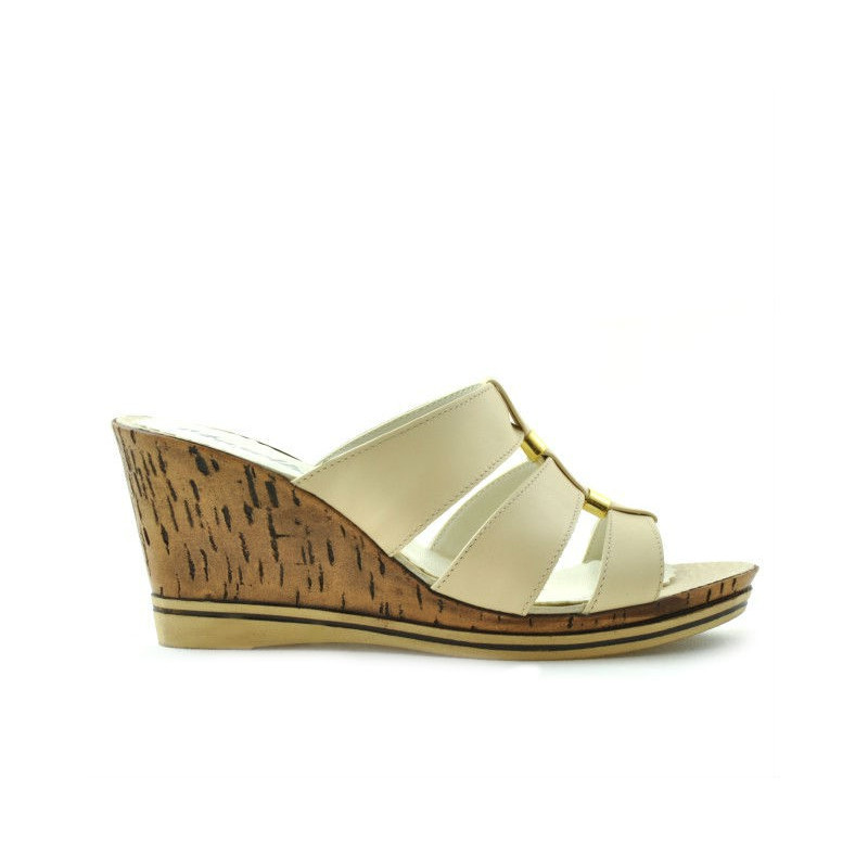 Sandale dama 5014 crem