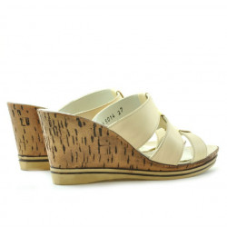 Sandale dama 5014 crem