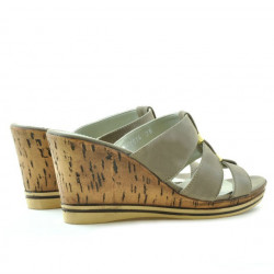 Sandale dama 5014 nisip satinat