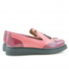 Pantofi casual dama 659 lac fucsia combinat