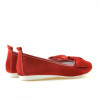 Pantofi copii 141 rosu velur