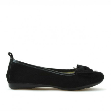 Pantofi copii 141 negru velur