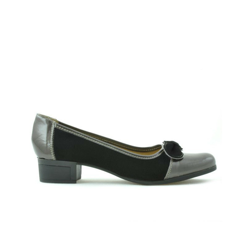 Női casual / elegáns cipő 650 réz kombinált lakk