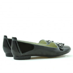 Pantofi casual dama 639 lac negru