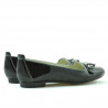 Pantofi casual dama 639 lac negru