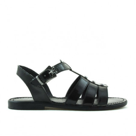 Sandale copii 530 lac negru